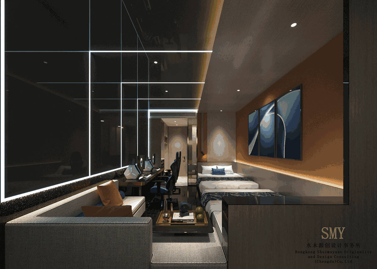 商務(wù)酒店電競(jìng)客房設(shè)計(jì)，成都酒店電競(jìng)客房