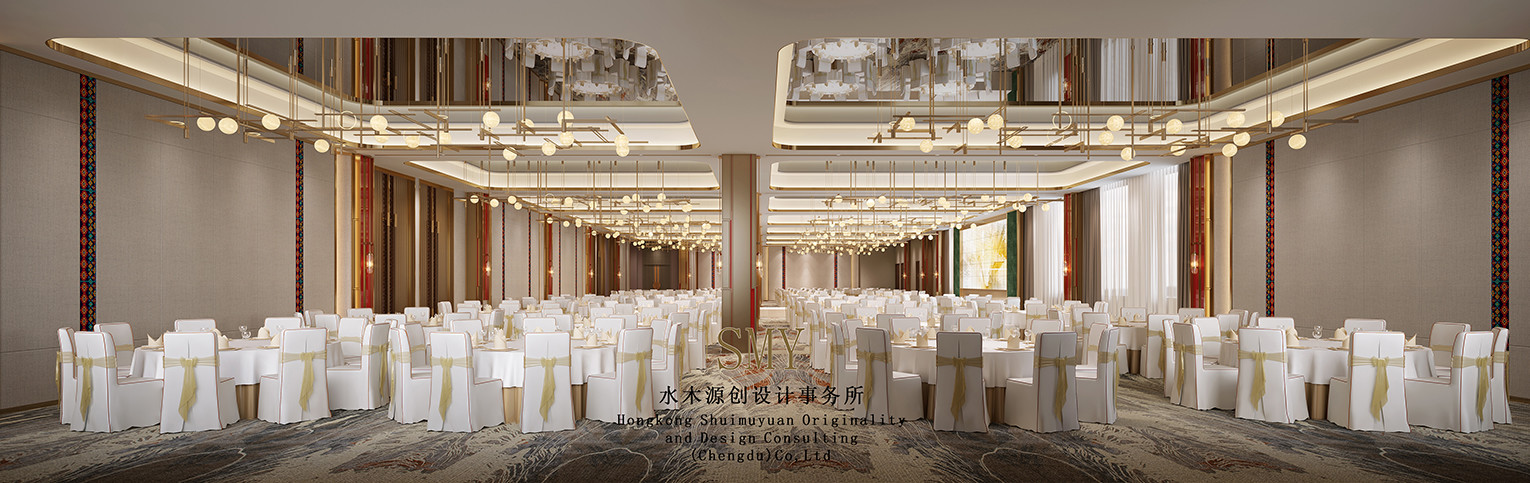 酒店宴會(huì)廳裝飾，設(shè)計(jì)元素